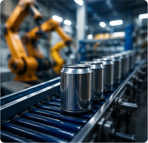 robotic arm canning